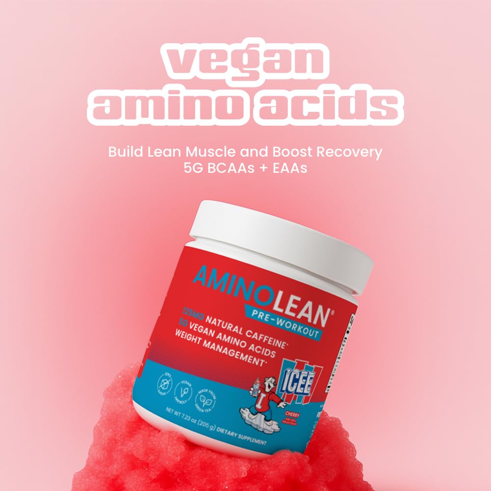 RSP NUTRITION AminoLean antes de entrenamiento en gimnasio para enfoque y rendimiento