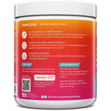 RSP NUTRITION bebida mezclada en vaso para energía antes del entrenamiento