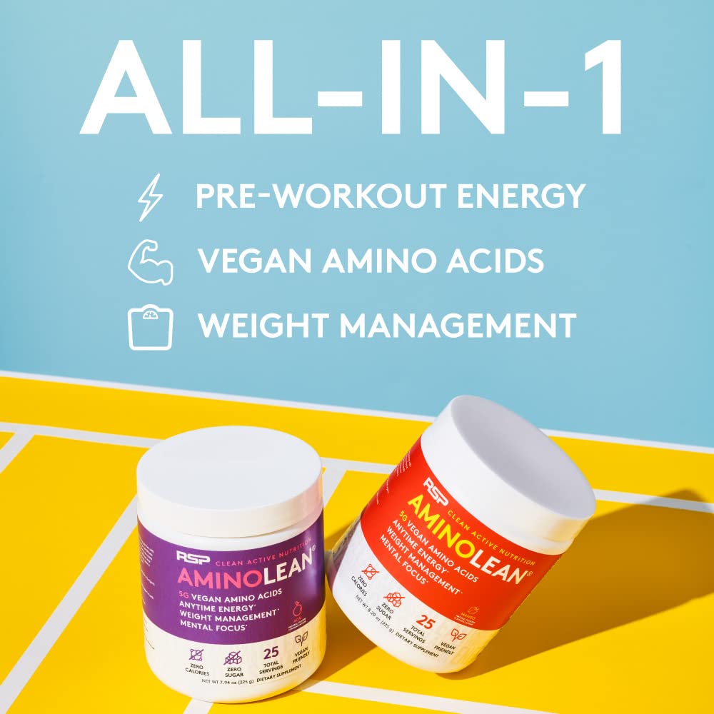 RSP NUTRITION detalle de ingredientes naturales y beneficios visibles