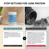 RSP NUTRITION etiqueta nutricional visible detallando proteínas y probióticos