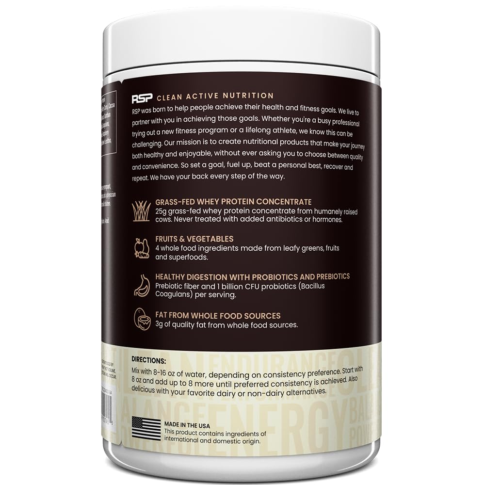 RSP TrueFit enfoque en ingredientes sin gluten ni soya, apto para más dietas