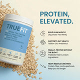 RSP NUTRITION textura del polvo en primer plano que indica mezcla suave