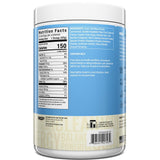 RSP NUTRITION batido post entrenamiento junto a pesas para recuperación rápida