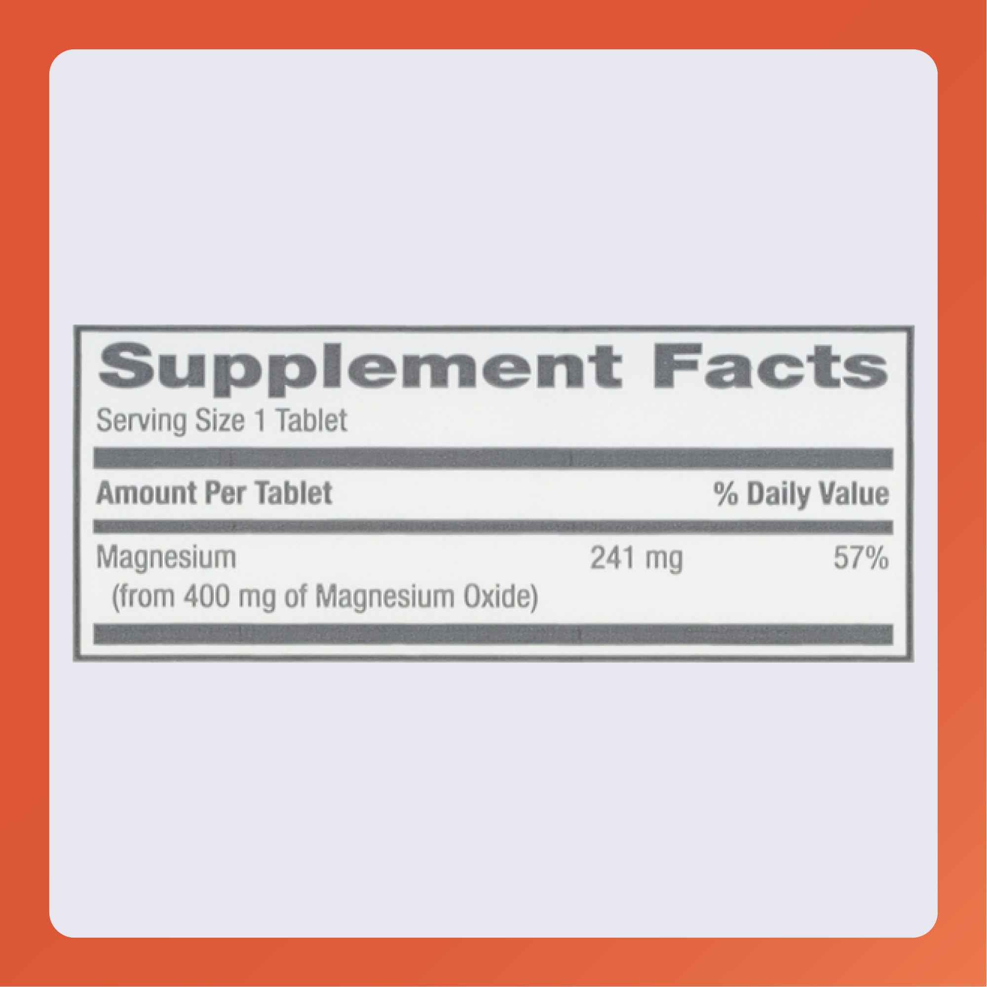 RUGBY LABORATORIES detalle de etiqueta y panel nutricional para verificar ingredientes