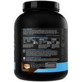 Rule 1 Proteins batido servido en vaso listo para consumir después de entrenar