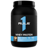 Rule 1 Proteins envase frontal Campfire S'Mores mostrando porciones y marca