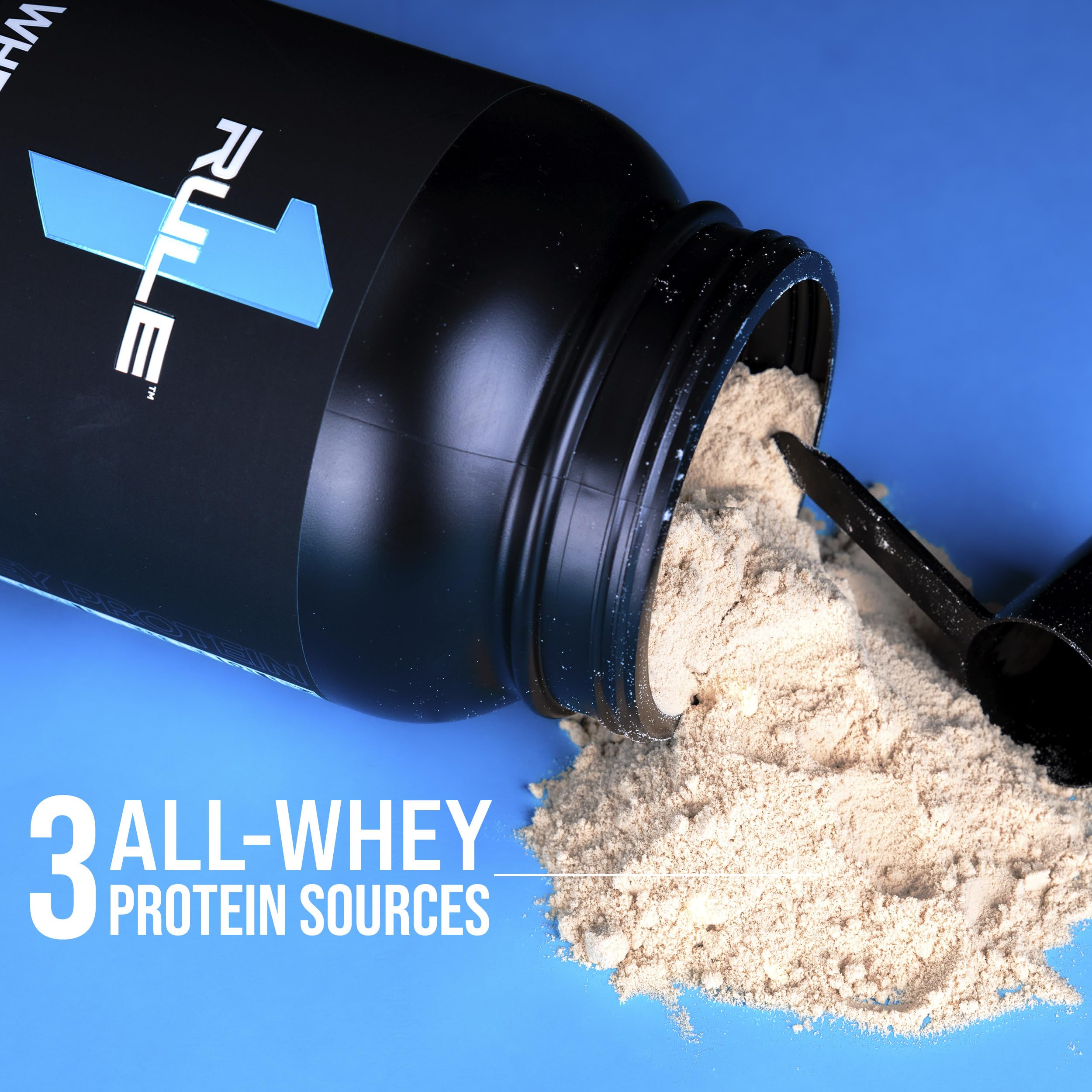 Rule 1 Proteins etiqueta de ingredientes y certificaciones visibles