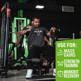 Rule 1 Proteins etiqueta nutricional enfocada en macros y gramos por servicio