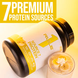 Rule 1 Proteins batido listo en mano para recuperación rápida tras entrenamiento
