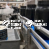 Rule 1 Proteins batido junto a equipo de entrenamiento para recuperación postrutina