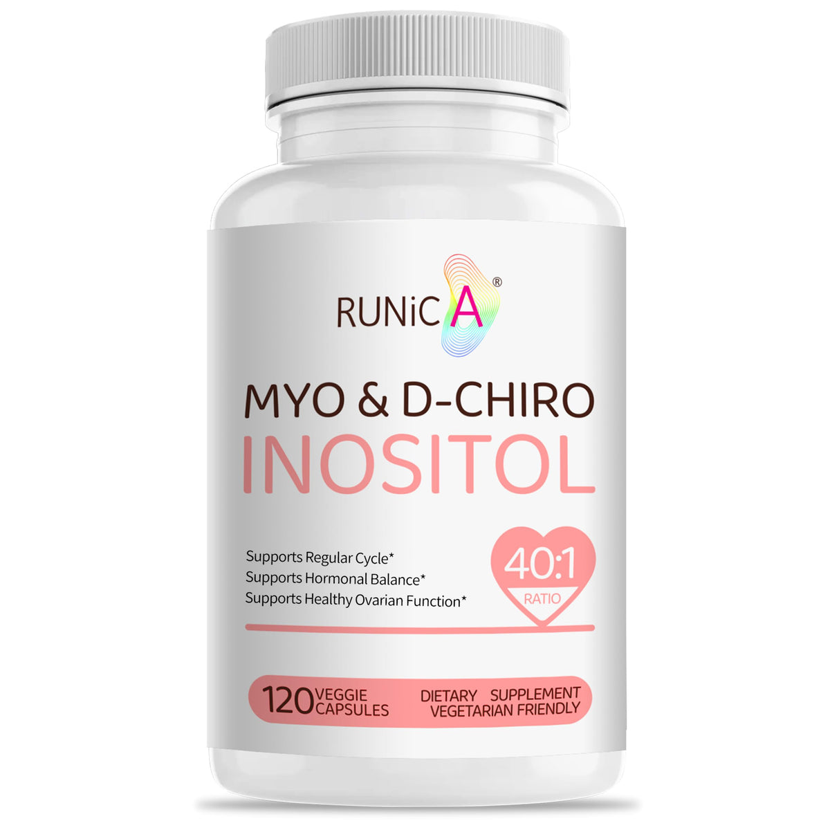 RUNICA vista frontal del envase mostrando beneficiode equilibrio hormonal