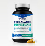 Ruolai vista frontal del envase ProBalance mostrando marca y beneficio digestivo