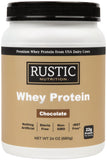 Rustic Nutrition envase frontal mostrando el chocolate y conveniencia