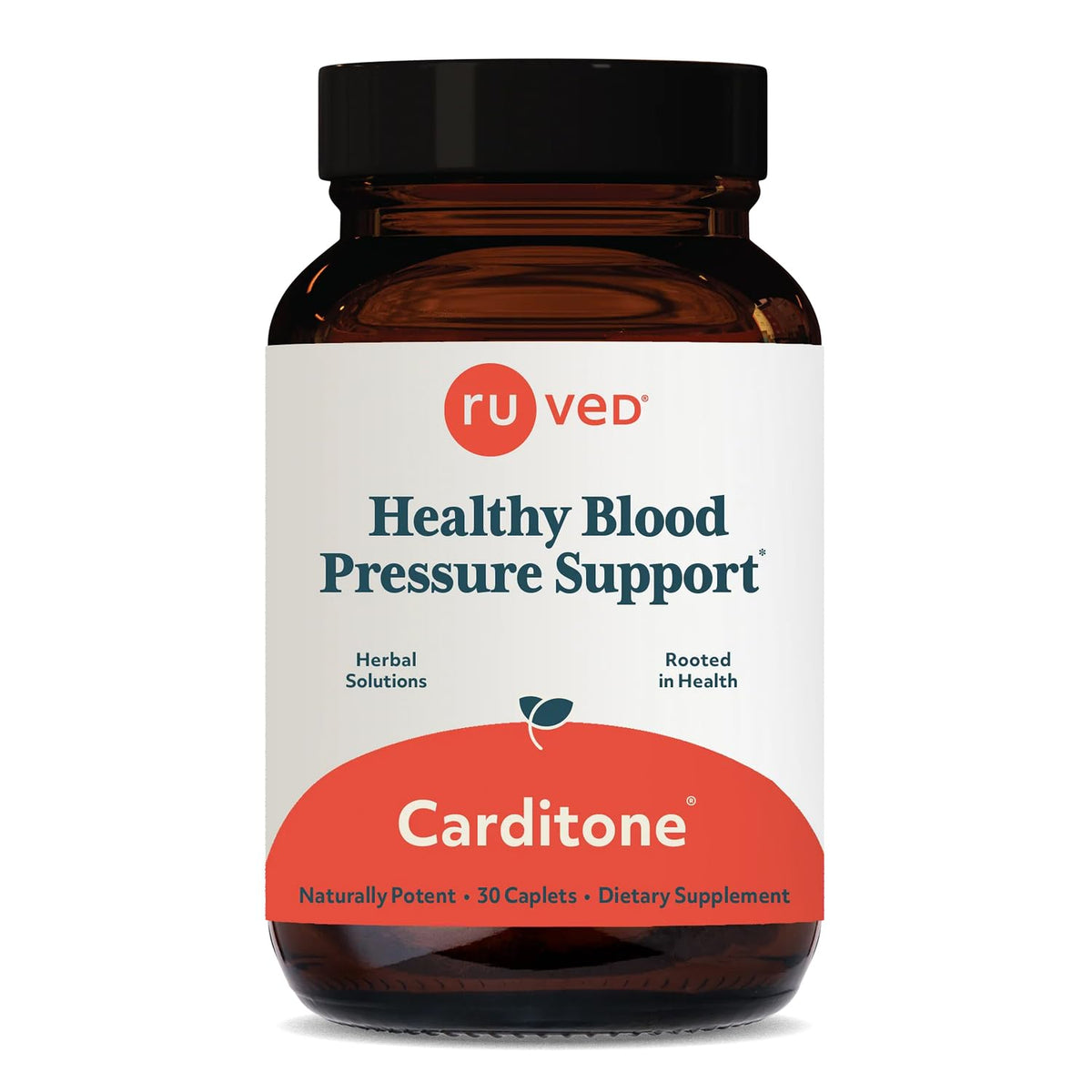 R-U VED Carditone frasco frontal mostrando diseño y confianza