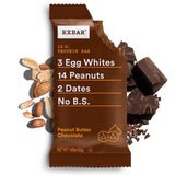 RXBAR barras dispuestas que resaltan los seis sabores disponibles