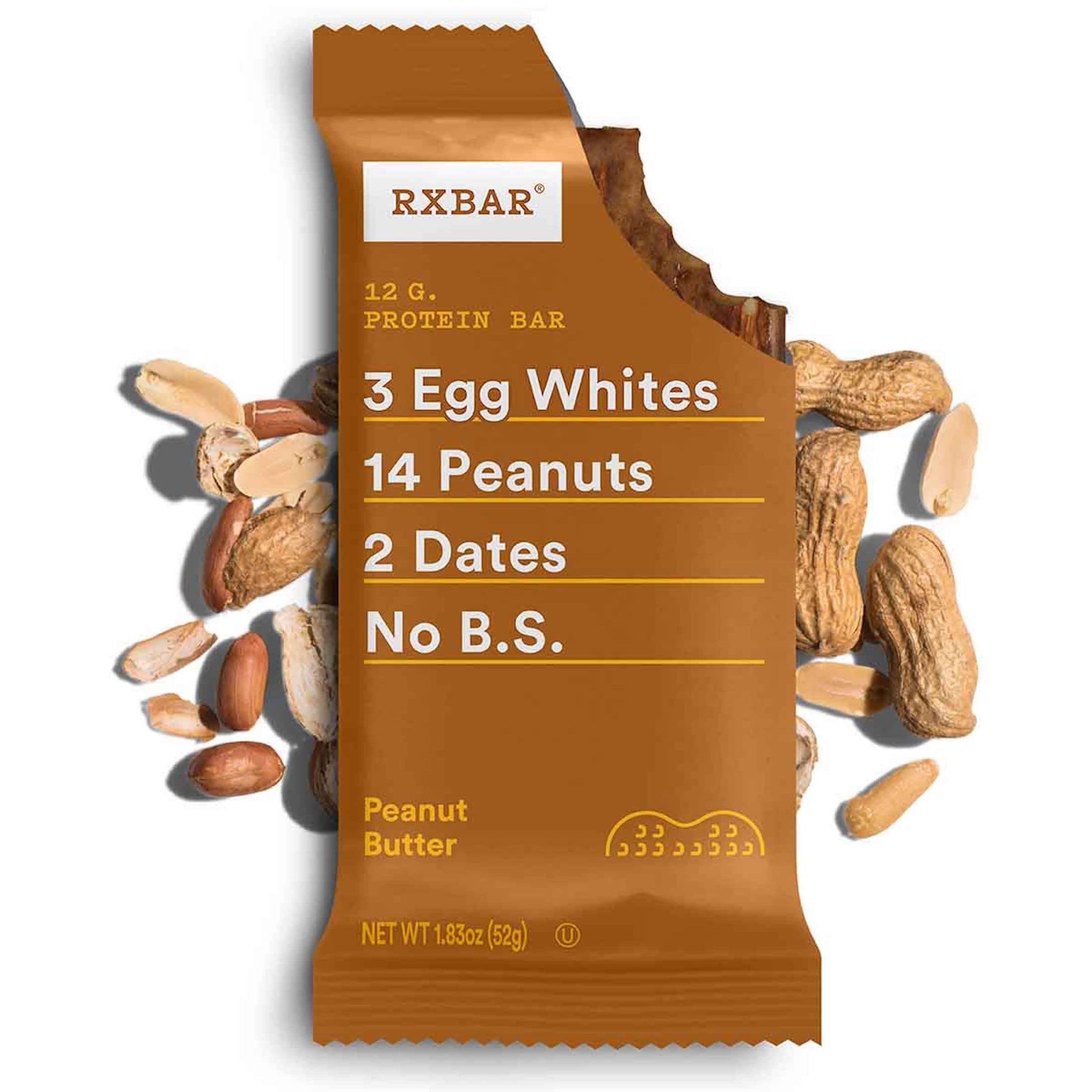 RXBAR en mesa de desayuno, combina con café para un inicio práctico