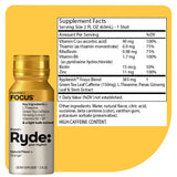 RYDE YOUR RHYTHM caja abierta con seis shots lista para usar