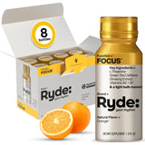 RYDE YOUR RHYTHM envase frontal mostrando tamaño compacto y atractivo
