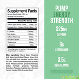RYSE Up Supplements textura del líquido Baja Cooler mostrando color y claridad energizante