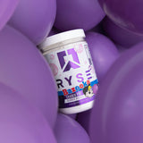 RYSE cucharada de servicio Bazooka Grape con dosificación clara