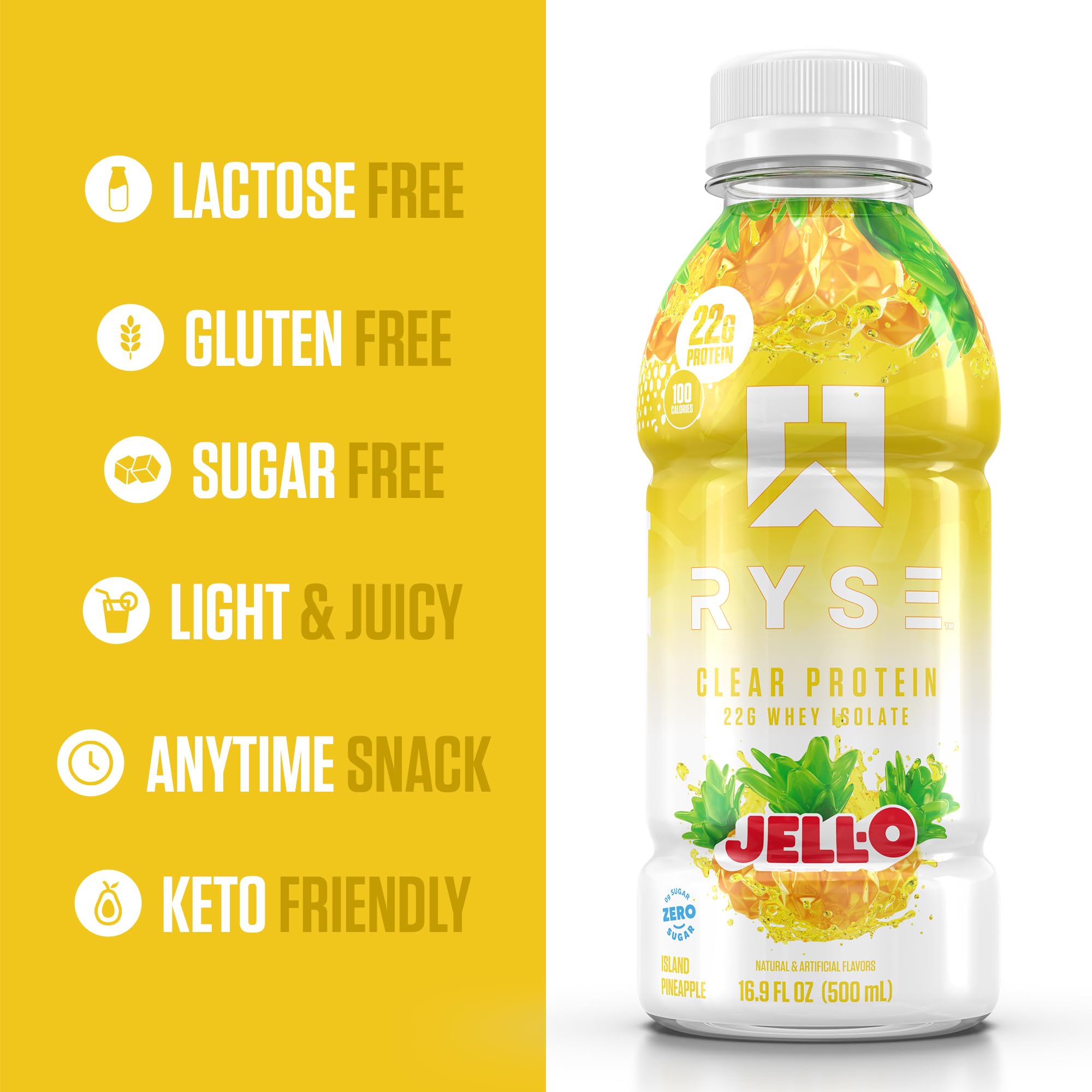 RYSE Up Supplements etiqueta nutricional, claridad en ingredientes y pureza
