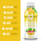 RYSE Up Supplements etiqueta nutricional, claridad en ingredientes y pureza