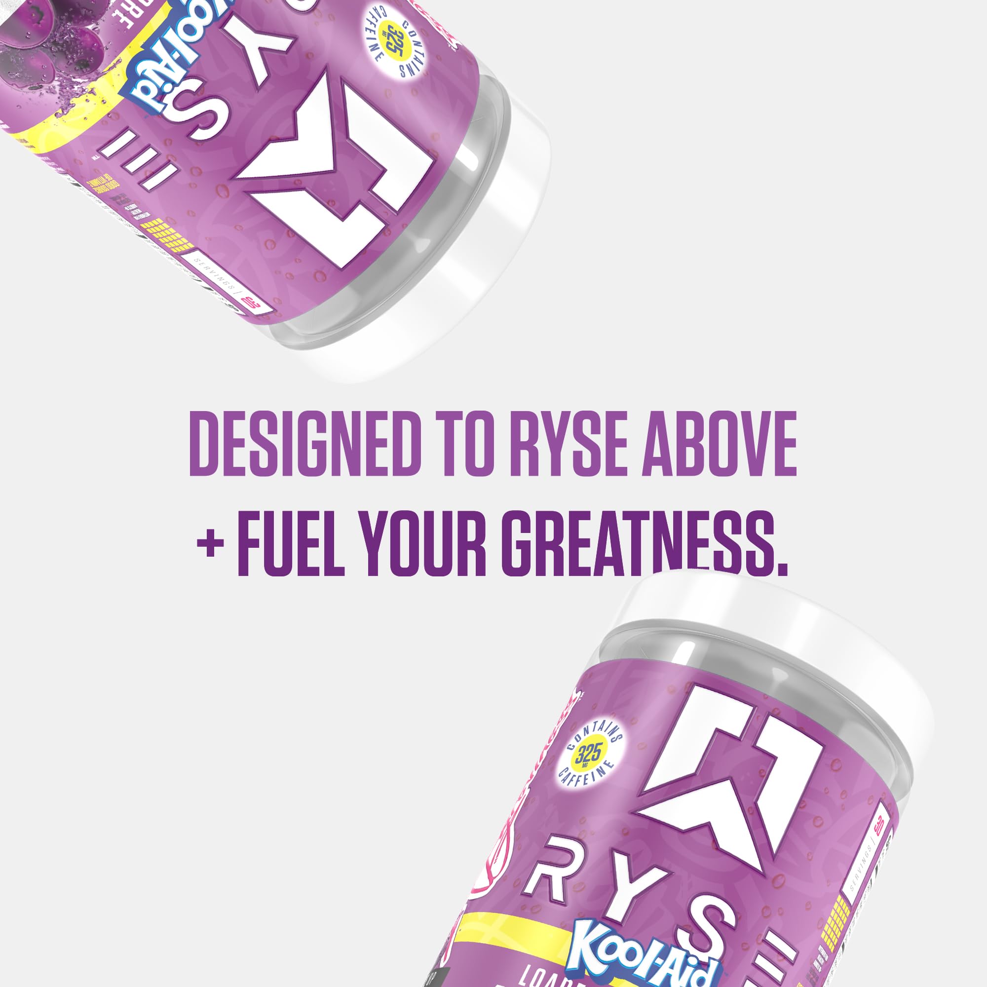 RYSE Up Supplements botella en gimnasio ilustrando uso práctico y motivación
