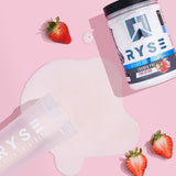 Ryse Up Supplements etiqueta con listado de ingredientes y dosis claras