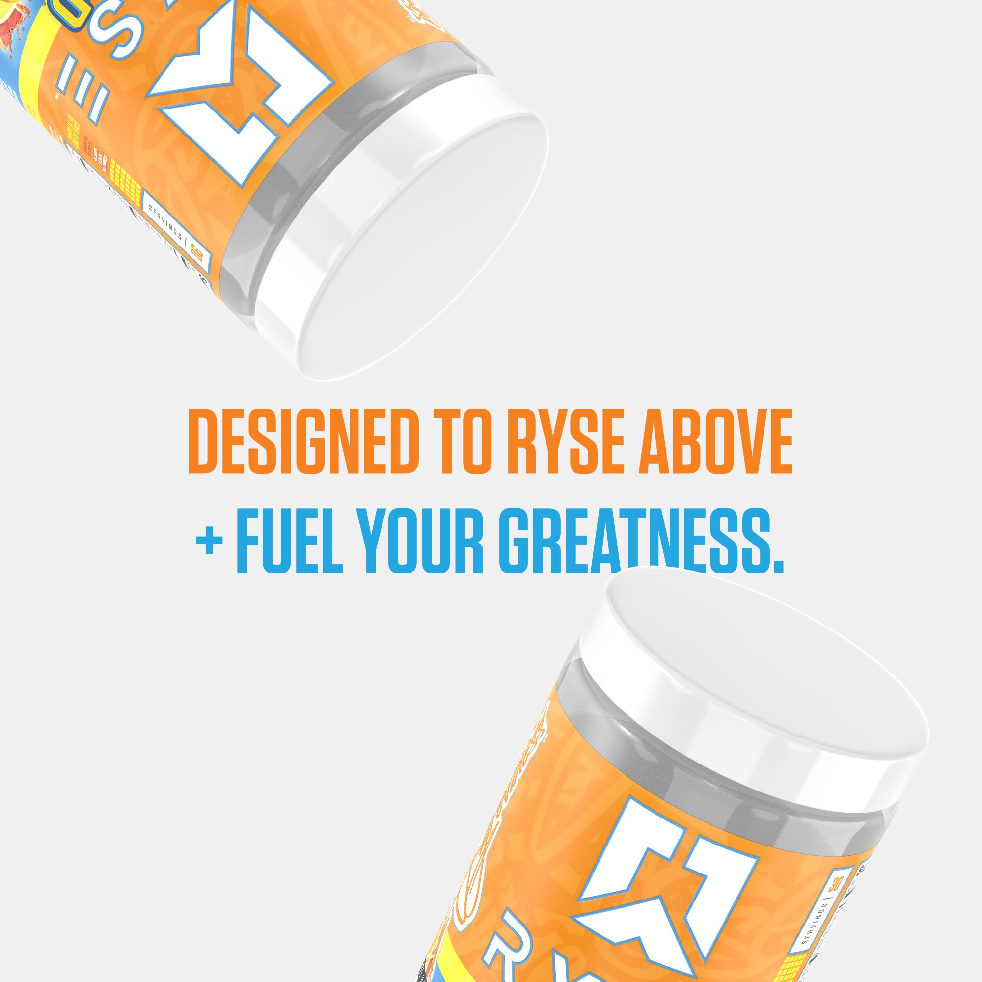 RYSE Up Supplements etiqueta de ingredientes, transparencia y fórmulas precisas