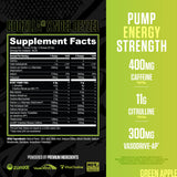 RYSE Up Supplements cierre y etiqueta legible con información clave