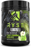 RYSE Up Supplements envase frontal mostrando diseño y beneficio energía