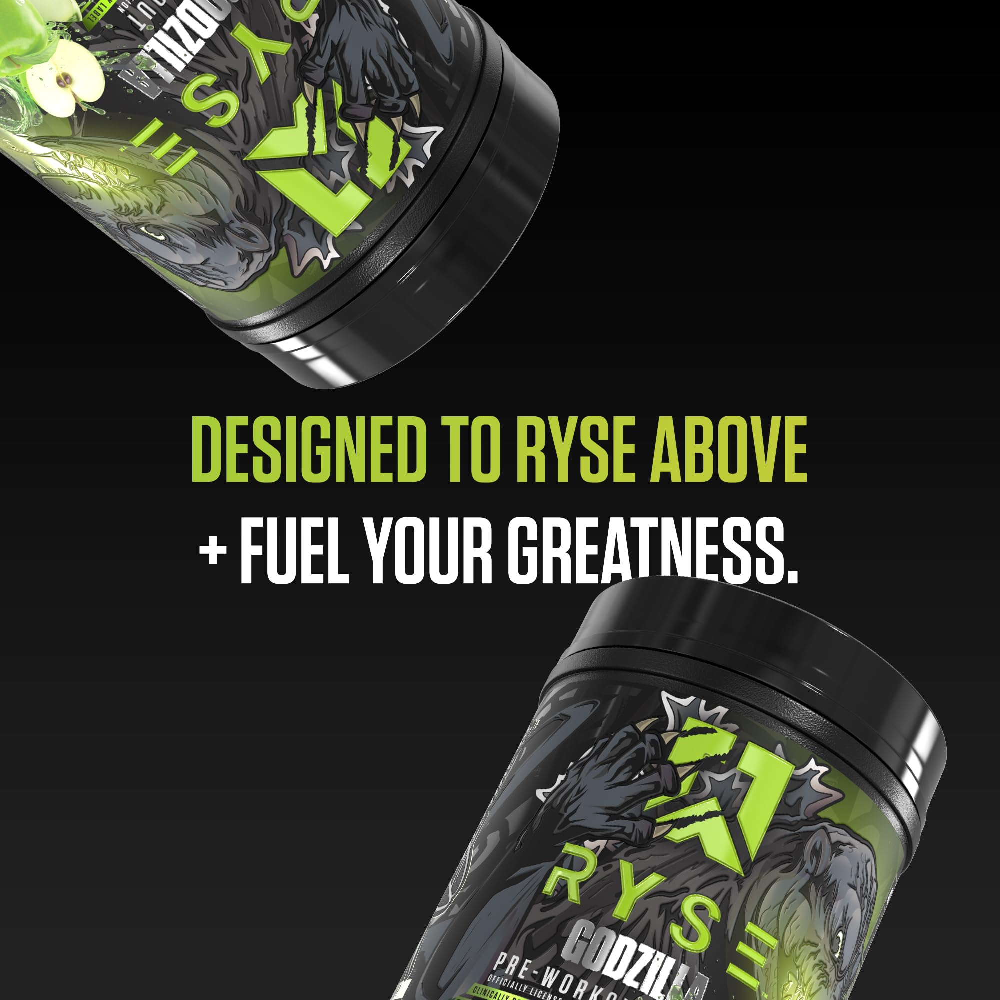 RYSE Up Supplements ingredientes en detalle destacando citrulina y beta alanina