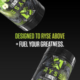 RYSE Up Supplements ingredientes en detalle destacando citrulina y beta alanina