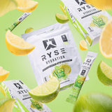 RYSE Up Supplements uso en gimnasio tras entrenamiento para reponer electrolitos