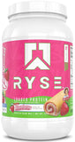 RYSE Up Supplements bote frontal sabor Little Debbie mostrando diseño y tamaño