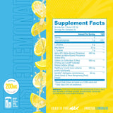 RYSE Up Supplements polvo en cuchara mostrando textura fina y solubilidad