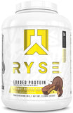 RYSE Up Supplements envase frontal mostrando la etiqueta y beneficios