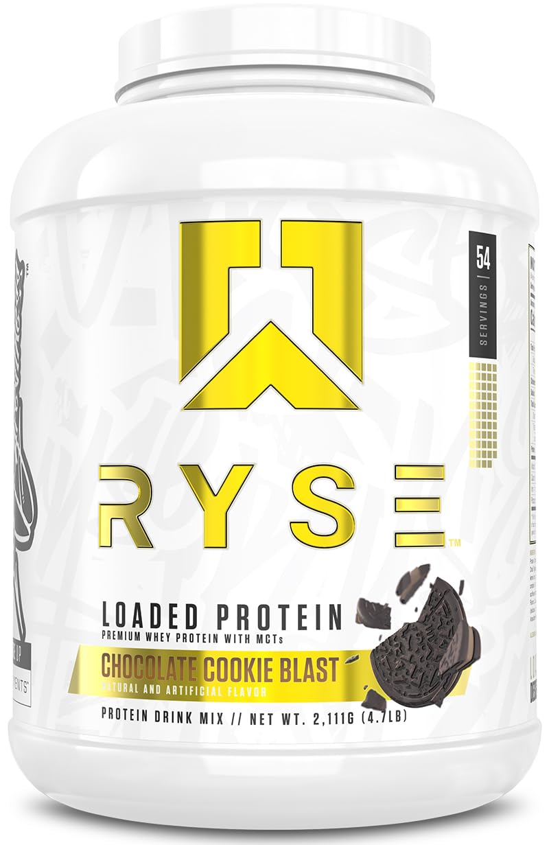 RYSE Up Supplements frente del tarro mostrando etiqueta clara y beneficios