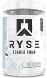 RYSE Up Supplements envase frontal mostrando diseño y 25 servicios