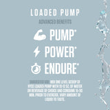 RYSE Up Supplements envase junto a pesa para comparar tamaño real