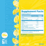 RYSE Up Supplements polvo en cuchara mostrando textura fina y disolución rápida