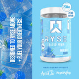 RYSE Up Supplements preparación en vaso antes de entrenar para mayor pump