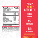 RYSE Up Supplements textura del polvo destacando disolución rápida