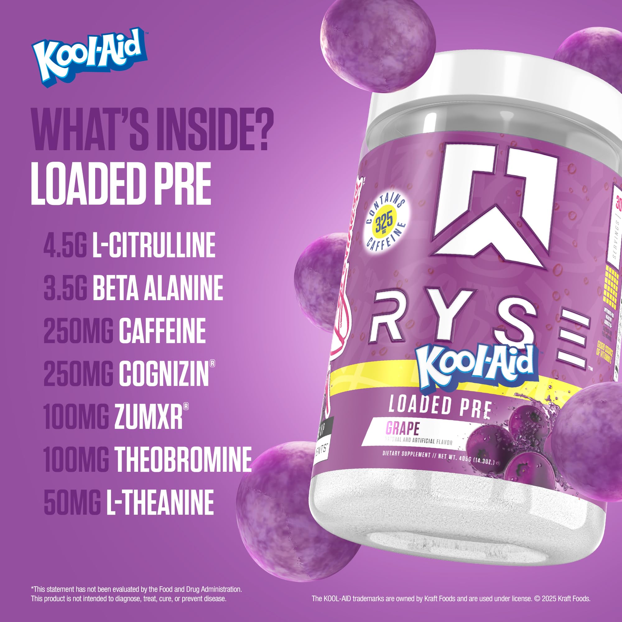 RYSE Up Supplements bebida preparada en vaso, energía lista antes de entrenar