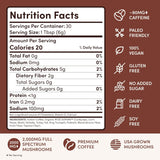 RYZE SUPERFOODS mezcla de hongos adaptógenos en detalle, origen natural