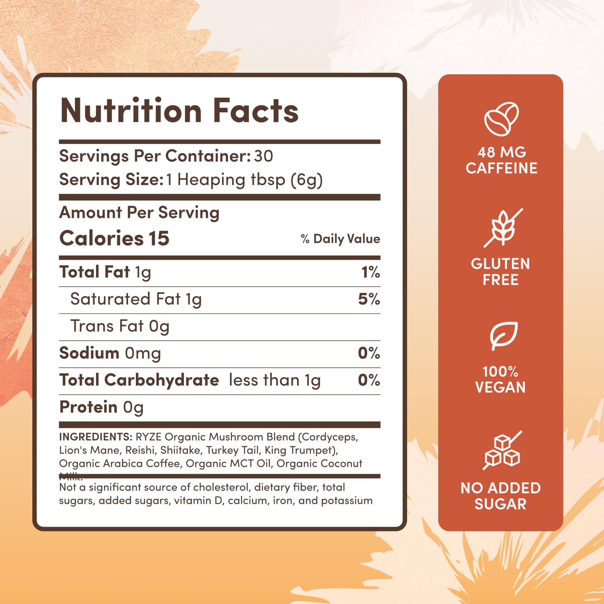 RYZE SUPERFOODS desayuno con taza integrando producto al estilo de vida