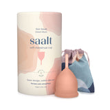 Saalt copa Soft frontal mostrando color Desert Blush y diseño cómodo