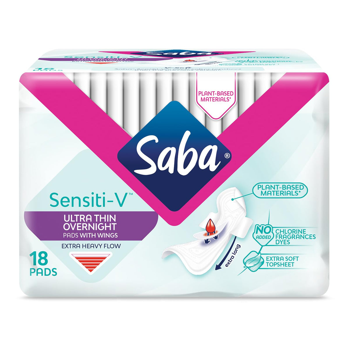 Saba empaque frontal mostrando cantidad y formato, conveniencia en casa