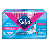 Saba empaque frontal que muestra cantidad y protección discreta