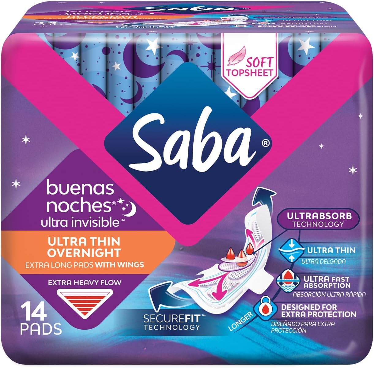 Saba textura de la superficie suave, confort para piel sensible